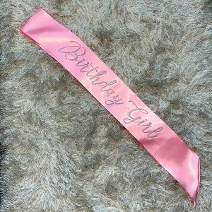 Birthday Girl Sash